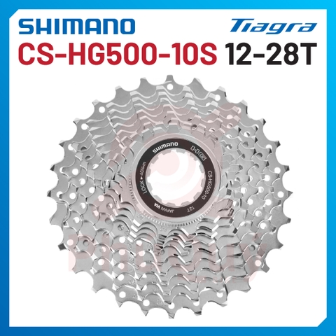 LÍP 10 HG500 SHIMANO 12-28T KHÔNG HỘP CHÍNH HÃNG