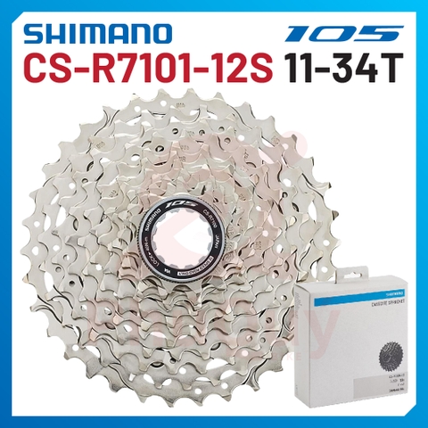 Líp 12S R710111-34T SHIMANO 105 HỘP CHÍNH HÃNG