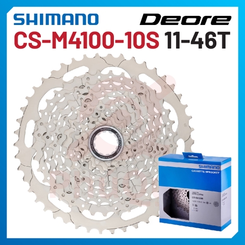 LÍP 10 M4100 SHIMANO 11-46T HÀNG HỘP CHÍNH HÃNG