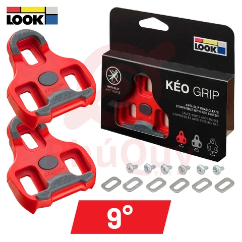 Can cleat LOOK KEO GRIP V1 Hộp Đen Chính Hãng (VAT)