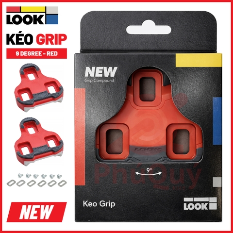 Can Giày Chống Trượt LOOK V2 Kep Grip Rouges ĐỎ 9° Gắn Bàn Đạp Xe Đạp (VAT) (2026) (00025676)