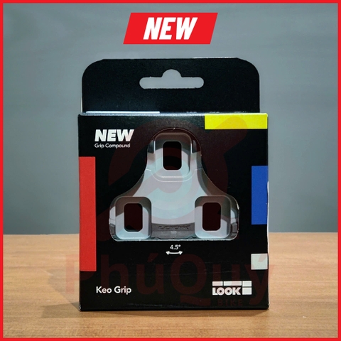 Can Giày Chống Trượt LOOK V2 Kep Grip Grises XÁM 4.5° Gắn Bàn Đạp Xe Đạp (VAT) (2026) (00025675)