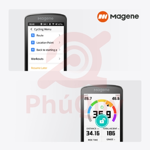 Đồng Hồ Magene C706 GPS Thông Minh