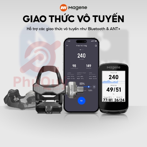 Pedal Đo Lực Magene P715S Chuẩn SHIMANO & KEO LOOK