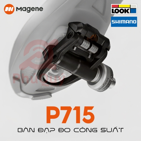 Pedal Đo Lực Magene P715S Chuẩn SHIMANO & KEO LOOK
