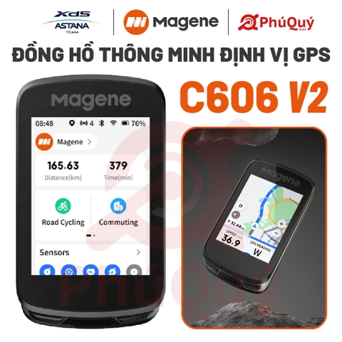 Đồng Hồ Magene C606 V2 GPS Thông Minh