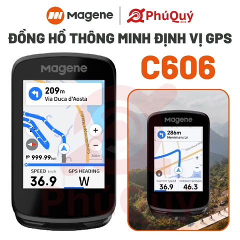 Đồng Hồ Magene C606 GPS Thông Minh