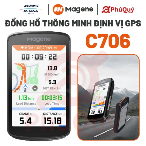 Đồng Hồ Magene C706 GPS Thông Minh