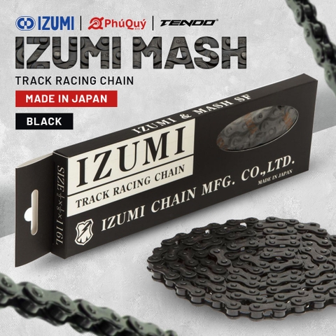 SÊN IZUMI MASH FULL BLACK 116L (VAT)