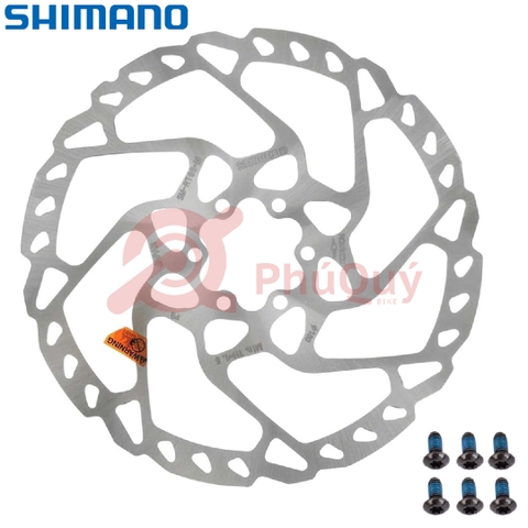 Đĩa Thắng SHIMANO RT66 180mm (Kèm 6 Ốc) HÀNG HỘP VAT