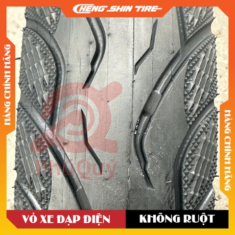 Vỏ Xe Điện Cheng Shin 80/70-10 CM539 Không Dùng Ruột (VAT)
