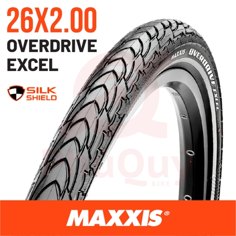 Vỏ Maxxis 26x2.0 M2013 Overdrive Excel Chống Đinh