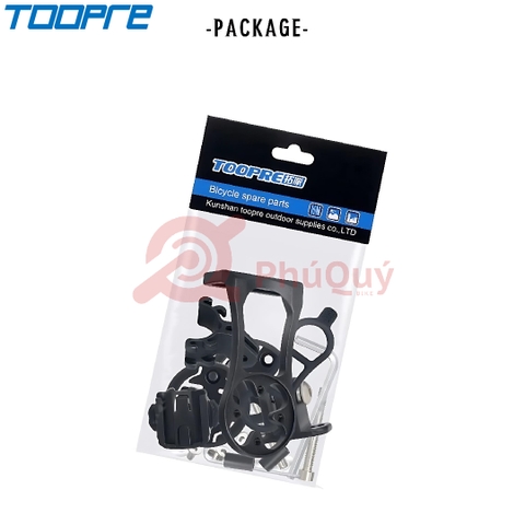Pát Đồng Hồ Đa Năng TOOPRE Gắn Pô Tăng Xe Đạp