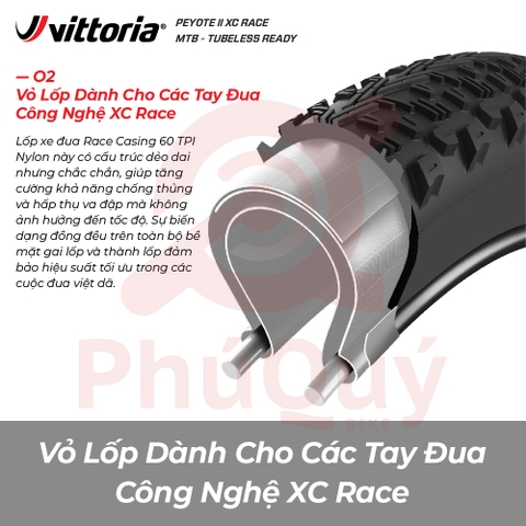 Vỏ Vittoria Peyote II XC Race G2.0 (VAT)