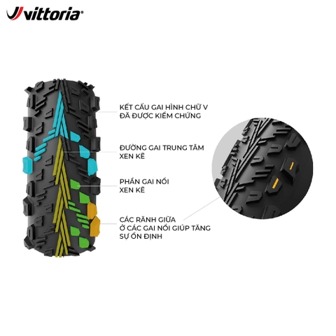 Vỏ Vittoria Peyote II XC Trail G2.0 (VAT)