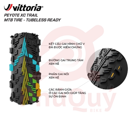 Vỏ Vittoria Peyote II XC Trail G2.0 (VAT)