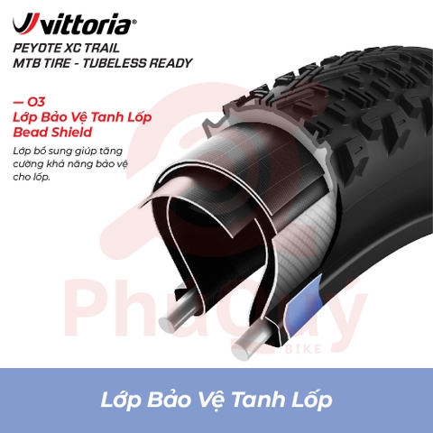 Vỏ Vittoria Peyote II XC Trail G2.0 (VAT)