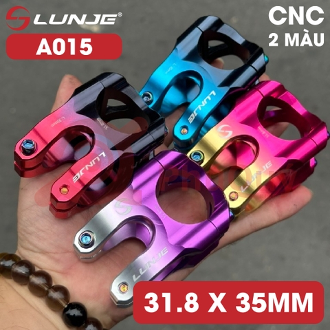 Pô Tăng LUNJE 35mm 31.8 CNC 2 Màu A015