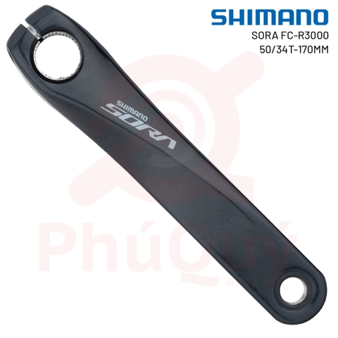 Giò Dĩa SORA R3000 50-34T 170mm Kèm BB