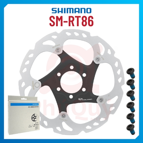 Đĩa Thắng SHIMANO RT86 HÀNG HỘP (KÈM 6 ỐC)
