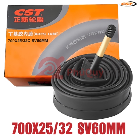 Ruột CST 700x25/32c AV 60mm Van Mỹ