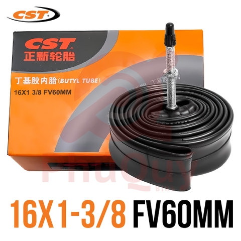 Ruột CST 16x1-3/8 (349) Van Xe Đạp 60mm