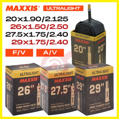 RUỘT MAXXIS SIÊU MỎNG ULTRALIGHT