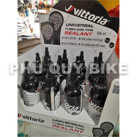 Keo Tự Vá VITTORIA 350ML Dành Cho Vỏ TUBELESS / TUBULAR