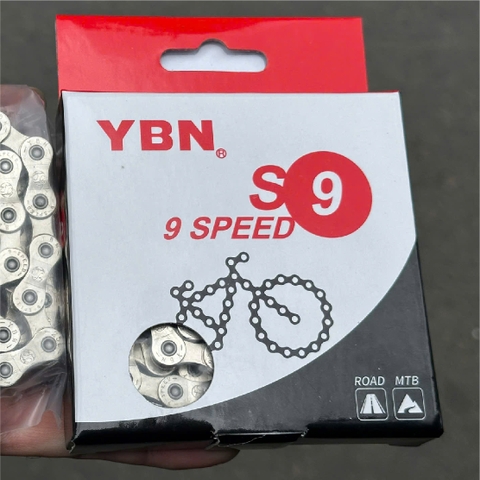 Sên 9 YBN S9 - S2 XI BẠC 116L (VAT) Có Khóa Sên