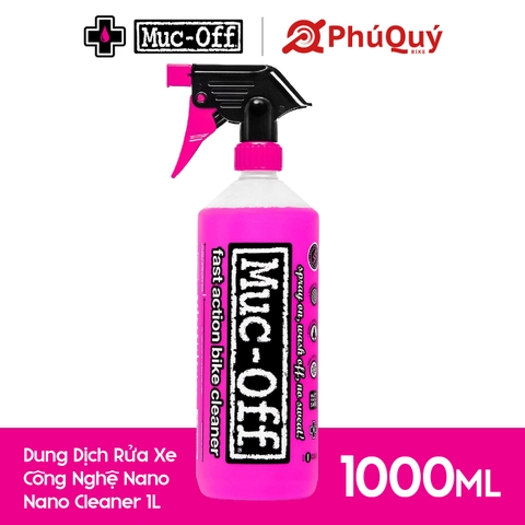 Dung dịch rửa xe công nghệ Muc-Off Nano Bike Cleaner 1L (VAT)