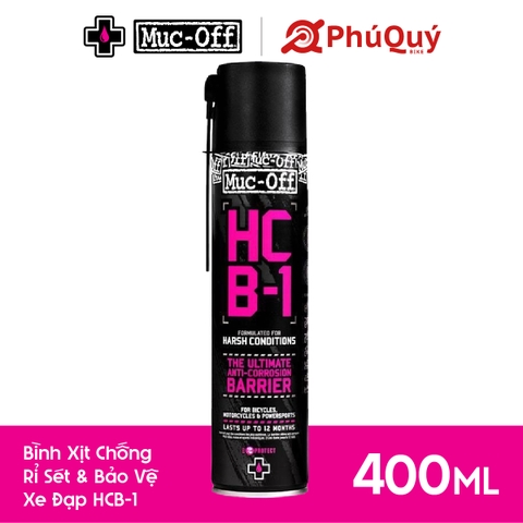 Bình xịt tẩy rửa, bảo vệ chống rỉ sét Muc-Off HCB-1 400ml (VAT)