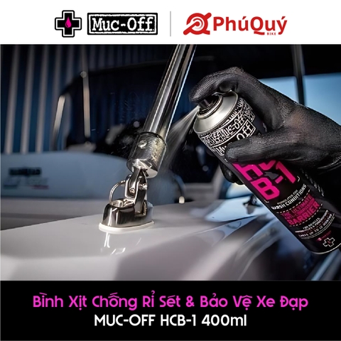 Bình xịt tẩy rửa, bảo vệ chống rỉ sét Muc-Off HCB-1 400ml (VAT)