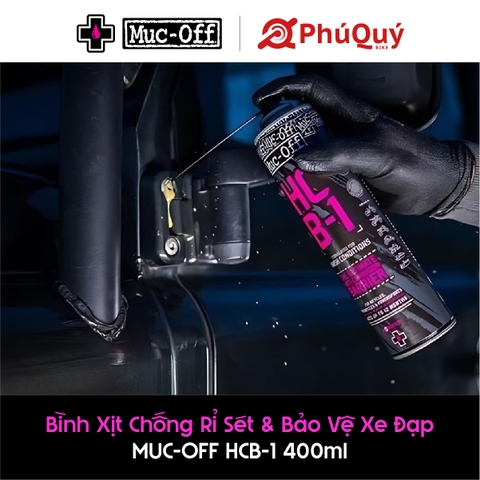 Bình xịt tẩy rửa, bảo vệ chống rỉ sét Muc-Off HCB-1 400ml (VAT)