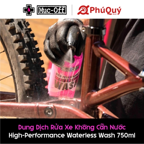 Dung dịch rửa xe không cần nước Muc-Off Waterless Wash 750ml (VAT)