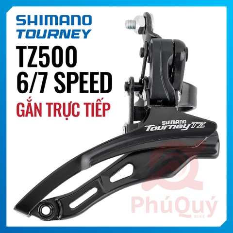 Sang Dĩa Tourney TZ500 Sắt Đen Chính Hãng SHIMANO