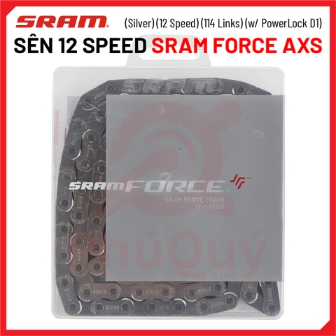SÊN SRAM 12  FORCE HÀNG HỘP CHÍNH HÃNG CÓ KHÓA SÊN  (VAT)
