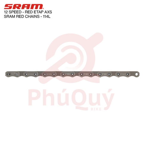 SÊN 12 SRAM RED 114L HÀNG HỘP CHÍNH HÃNG CÓ KHÓA SÊN  (VAT)