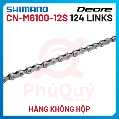 SÊN 12 SPEED SHIMANO CN-M6100 124 MẮT KHÔNG HỘP