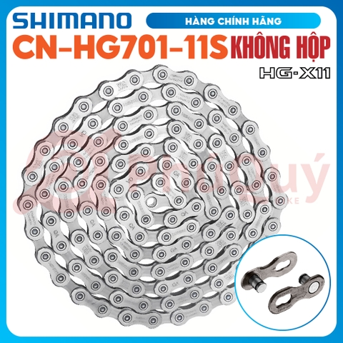 SÊN 11 SPEED SHIMANO CN-HG701 116 MẮT KHÔNG HỘP CHÍNH HÃNG