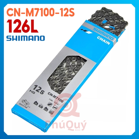 SÊN 12 SPEED SHIMANO SLX CN-M7100 126 MẮT CÓ HỘP