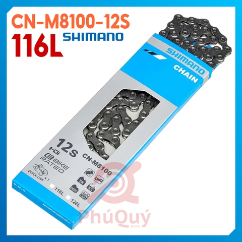 SÊN 12 SHIMANO CN M8100 116L CÓ HỘP