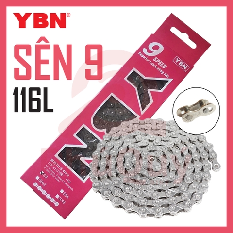Sên 9 YBN-116L Đài Loan Hàng Hộp Chính Hãng