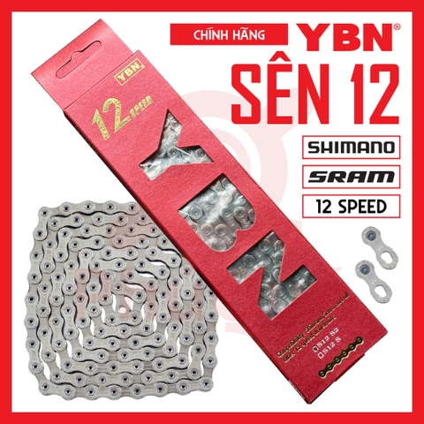 Sên 12 YBN S12 - S2 116L Chính Hãng Đài Loan (VAT) CÓ KHÓA SÊN