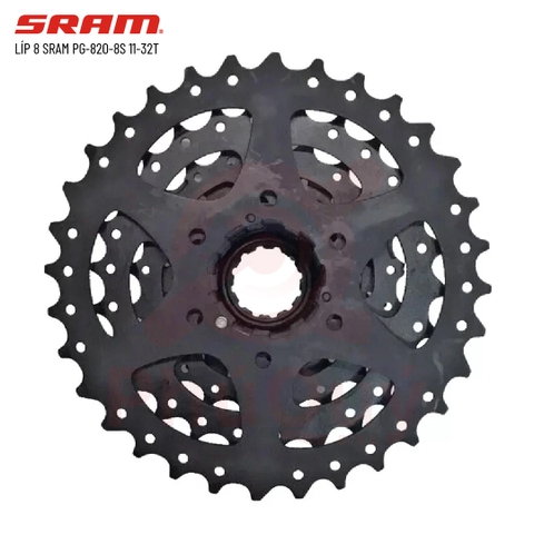 LÍP 8 SRAM 11-32T ĐEN