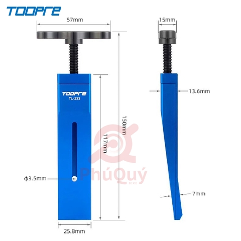 Dụng Cụ Ép Piston Phanh Dầu TOOPRE TL-233