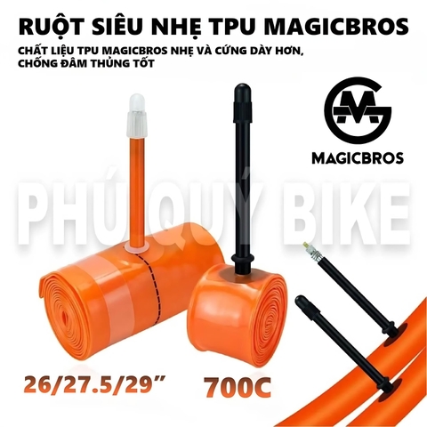 Ruột Siêu Nhẹ TPU 27.5x1.75/2.35 MAGICBROS FV 45mm