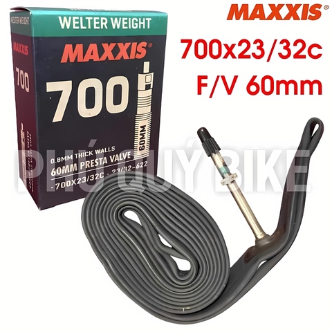 RUỘT XE ĐẠP MAXXIS VN 700 x 23/32c VAN XE ĐẠP F/V 60mm