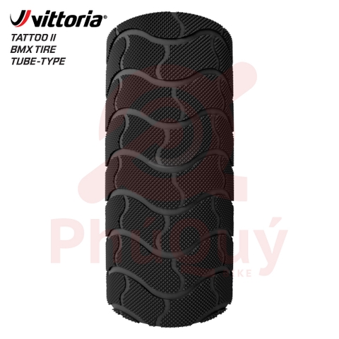 Vỏ Vittoria Tattoo II 26x2.3 Rigid Full Đen (VAT)