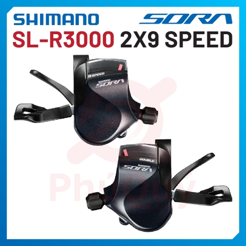 Tay Cóc 2X9 SHIMANO R3000 SORA