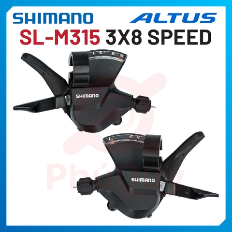Tay Cóc 3X8 SHIMANO M315 ALTUS